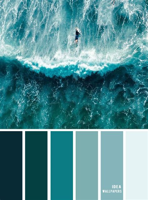 Ocean green inspired color palette - Idea Wallpapers , iPhone Wallpapers,Color Schemes