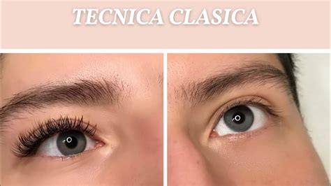 Tecnica Clasica Extensiones De Pestaña Paso X Paso Youtube