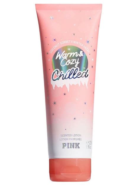 Victorias Secret Pink Warm And Cozy Chilled Scented Lotion Beautyspot