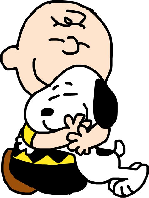 Charlie Brown And Snoopy Hugging By Darthvader867554333 On Deviantart