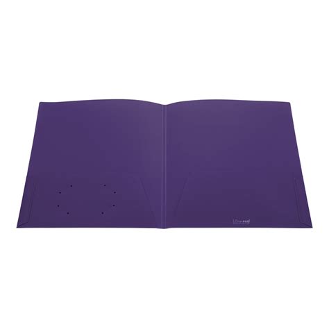 Two Pocket Folder With Clear Outside Pockets | Ultra Folders