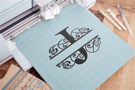 Letter J Split Monogram SVG, Split Monogram SVG, Letter J cricut By ...