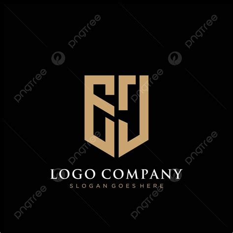 Ej Letter Logo Icon Design Template Elements Sign Vector Logotype