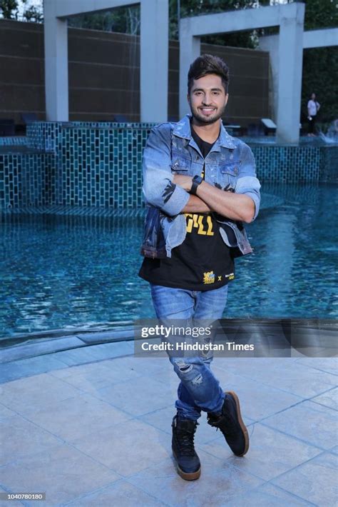 Bollywood Actor Jassie Gill Poses During The Promotion Of His News