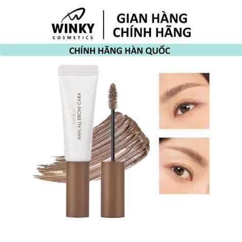 Romand Han All Brow Cara Eyebrow Mascara 9g Shopee Malaysia