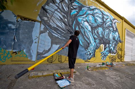 Miami Sunday Update : Street Art In Process | Brooklyn Street Art