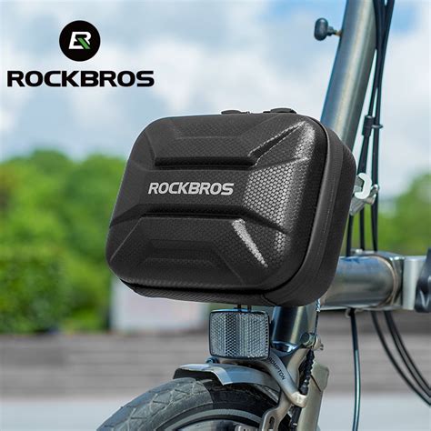 Saco Frontal De Bicicleta Rockbros Refletivo De Concha Dura Prova D