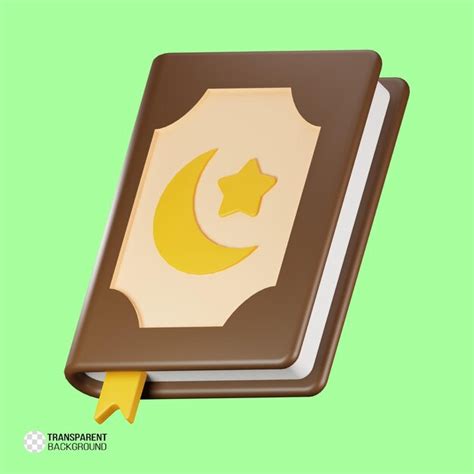 Premium PSD Ramadan Quran 3d