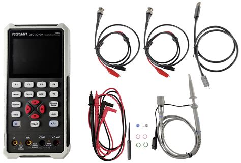 VOLTCRAFT DSO 2072H Handheld Oscilloscope 70 MHz 2 Channel 250 MSa S 8