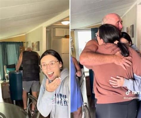 Daughters Come Together To Surprise Dad At His Retirement Party Scoop