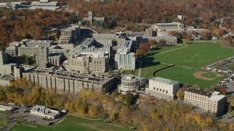 West Point Military Academy In Autumn West Point New York Aerial