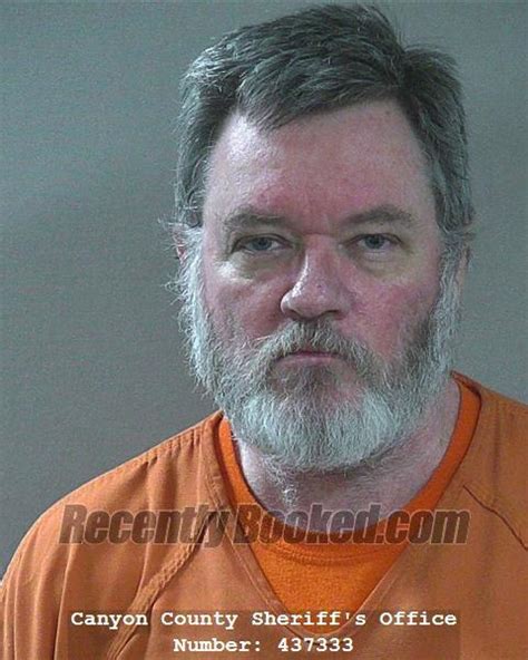 Recent Booking Mugshot For Bryan Raymond Hall In Canyon County Idaho