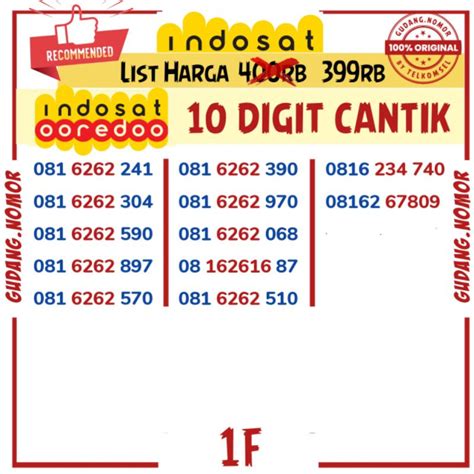 Jual Indosat Im3 10 Digit 11 Digit 4G MURAH 10 Digit 4G Indosat Im3