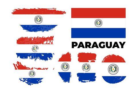 Feliz Dia Da Independ Ncia Do Paraguai Fundo Art Stico Da Bandeira