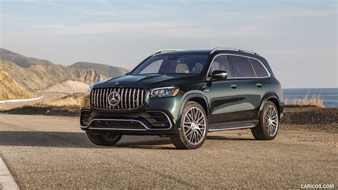 2021 Mercedes Amg Gls 63 Us Spec Front Three Quarter Caricos