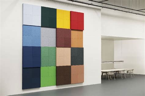 Pet Polyester Acoustic Panels For Wall Decoration Feature High