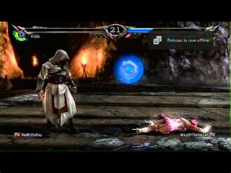 Soul Calibur V Online Matches Viola Vs Ezio YouTube