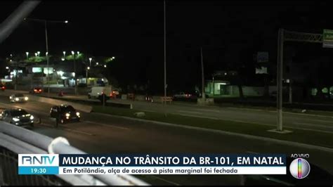 Alça De Acesso à Marginal Da Br 101 é Fechada Em Potilândia Na Zona