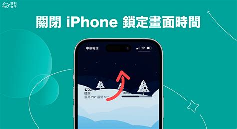 Iphone 鎖定畫面時間關閉教學，從鎖定畫面移除時間不顯示 塔科女子