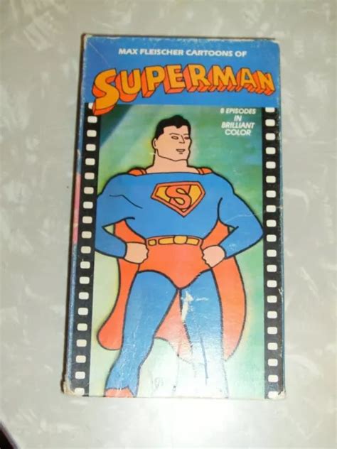 VINTAGE MAX FLEISCHER Cartoons Of Superman 8 Episodes In Brilliant ...