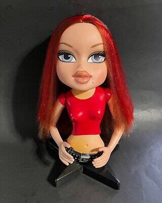 Bratz Rock Angelz Funky Fashion Makeover Roxxi Styling Head Torso Doll