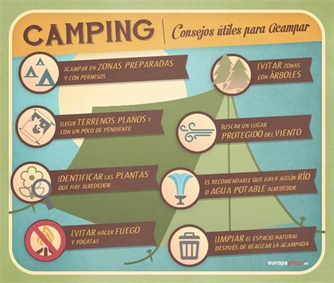 Consejos Para Que Tu Acampada Sea Perfecta