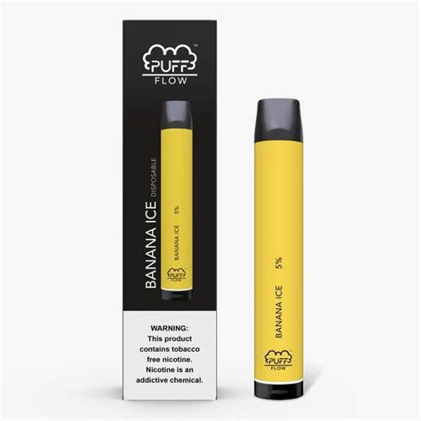 Banana Ice 1800 Capacity PB Flow Disposable Vape Pod GWAM Pk