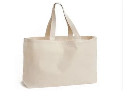 Off White Cotton Loop Handle Carry Bag Capacity Kg At Rs Piece