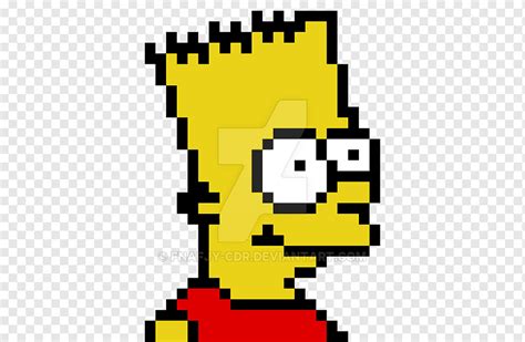 Lisa Simpson Simpsons Pixel Art