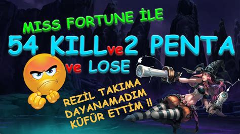 Mf Le Aram Kill Rekoru K Ll Penta Rez L Takim League Of