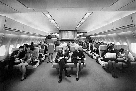 First Class Section Of A Boeing Dc 10 1970s Airline Interiors Vintage Airlines Cargo Aircraft