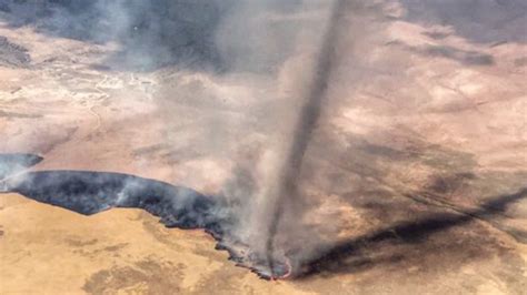 Wildfire Creates Giant Fire Whirl - Videos from The Weather Channel ...