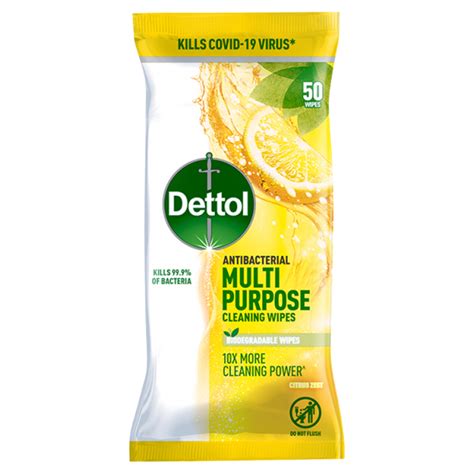 Dettol Multi Purpose Cleaning Wipes Citrus 50s We Get Any Stock