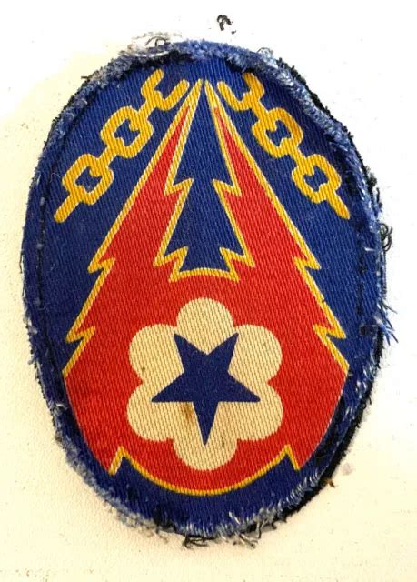 Ancien Patch Ecusson Militaire Us Identifier Ww Eur Picclick Fr