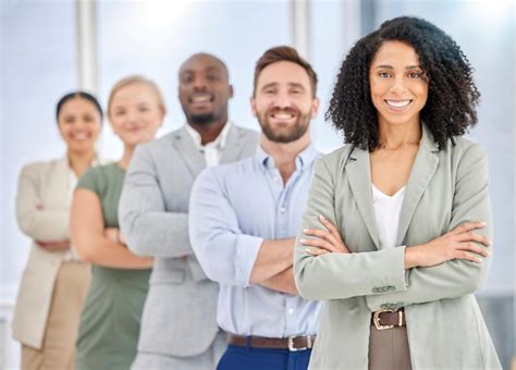 Premium Photo Teamwork Black Woman Portrait And Diversity Of Office