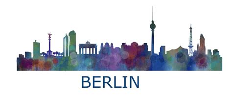 Berlin Cityscape Skyline | Illustrations ~ Creative Market