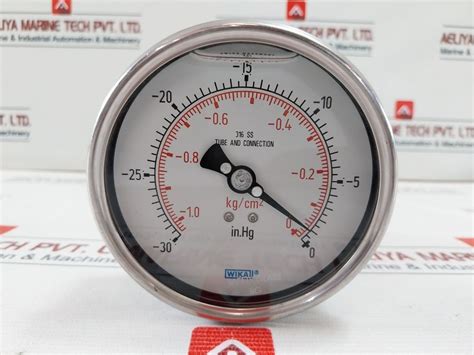 Wika 316 Ss Pressure Gauge - Aeliya Marine