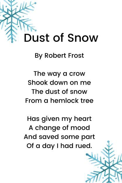 Simple Winter Poems For Kids To Learn By Heart - All Natural Adventures