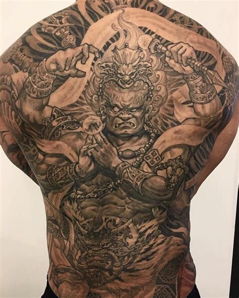 Healed Fudo Myoo By Tony Tonyhu Chronicink Done At Chronic Ink