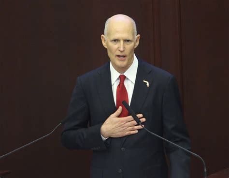 Rick Scott Will Finish His Term As Governor Of Florida, Delays Joining ...