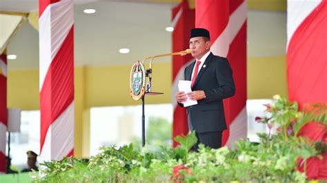 Foto Tarik Ucapan Maju Di Pilgub Sumut 2024 Gubernur Edy Saya Minta