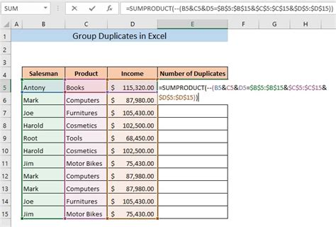 How To Group Duplicates In Excel Merge Duplicate Values Earn And Excel