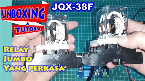 Cara Kerja Relay AC 220V 40A JQX 38F Power Relay Intermediate