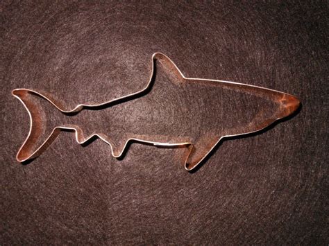 Mako Shark Cookie Cutter Handcrafted By The Fussy Pup Etsy Mako