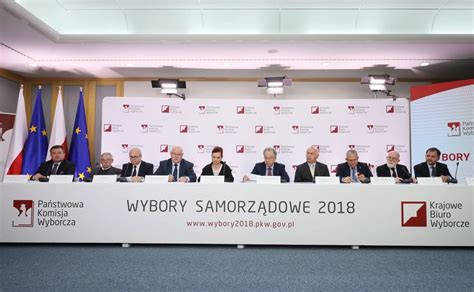 Wybory samorządowe 2018 PKW o wynikach wyborów na wójtów burmistrzów