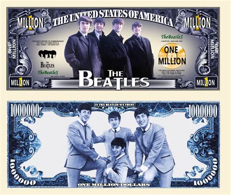 The Beatles Money Million Dollar US John Lennon Paul Mccartney