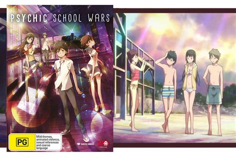 Review Psychic School Wars Dvd Anime Inferno