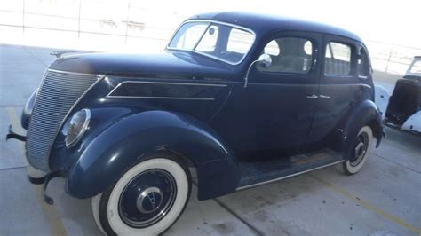 1937 Ford 4 Door Sedan Barn Find Flathead Nice Complete Car Classic