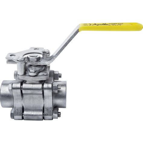 Apollo Manual Ball Valve Pipe Full Port Stainless Steel Msc