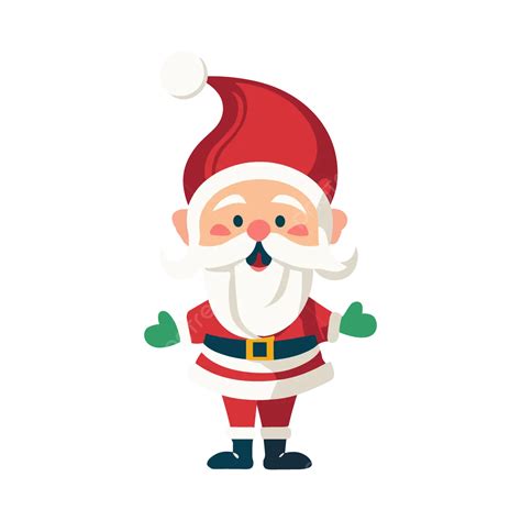 Santa Claus Illustration Vector Santa Claus Santa Christmas PNG And